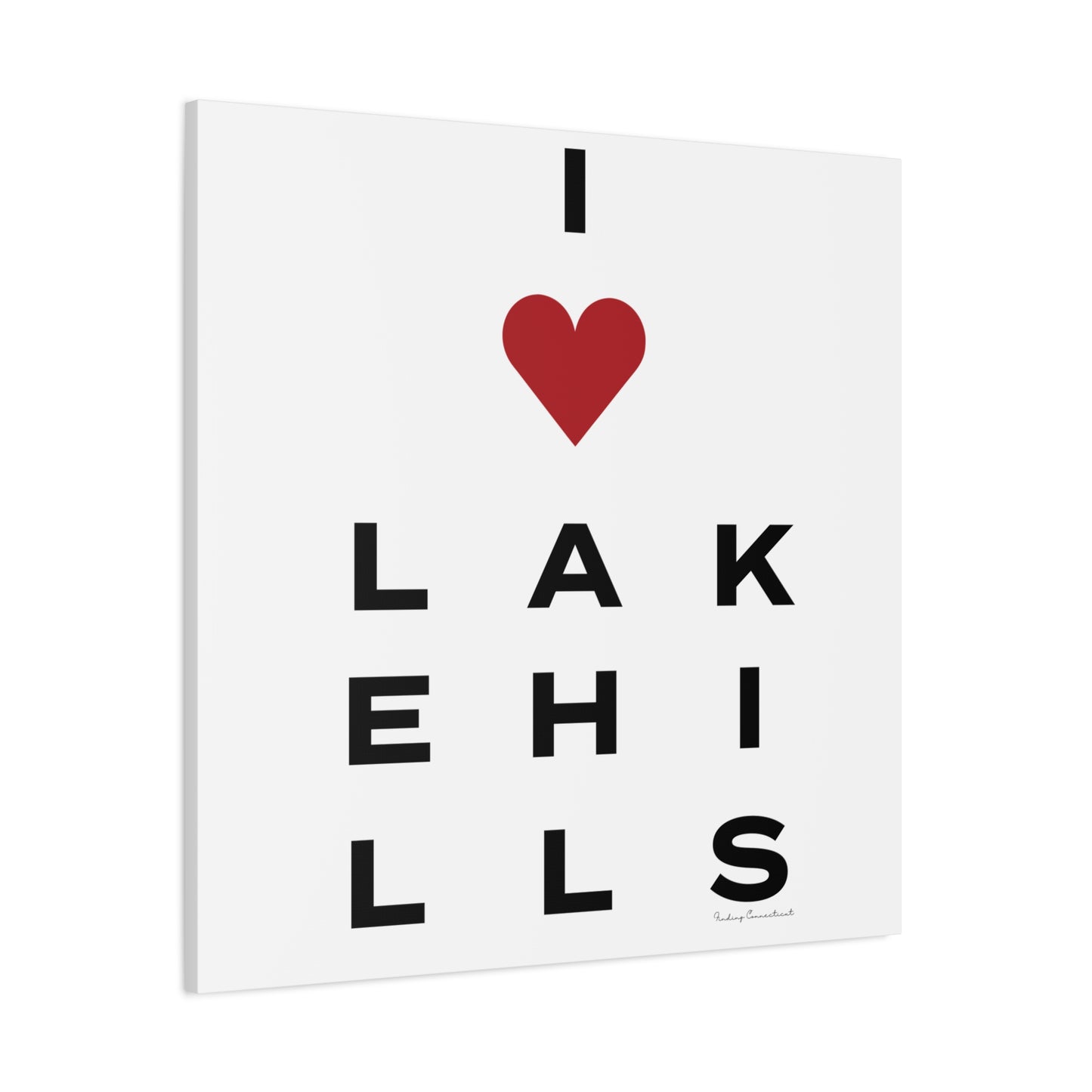 Lake Hills Vision Matte Canvas, Stretched, 1.25"