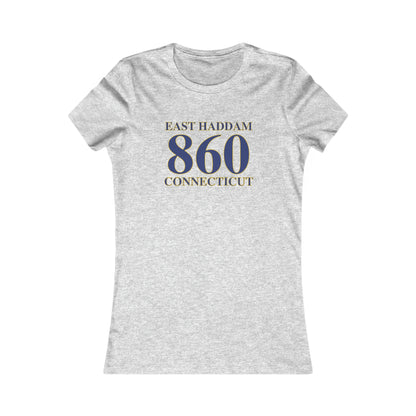 East Haddam 860 Connecticut Women's Favorite Tee