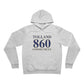 Tolland 860 Connecticut Unisex Sponge Fleece Pullover Hoodie