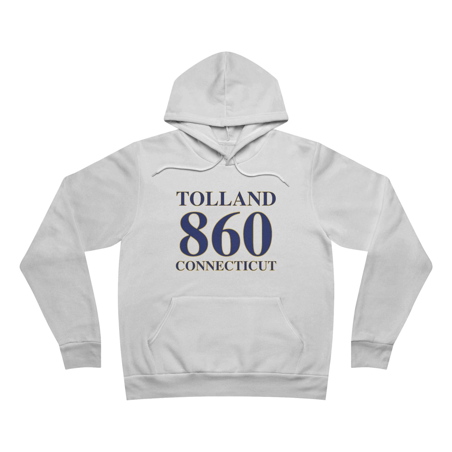 Tolland 860 Connecticut Unisex Sponge Fleece Pullover Hoodie
