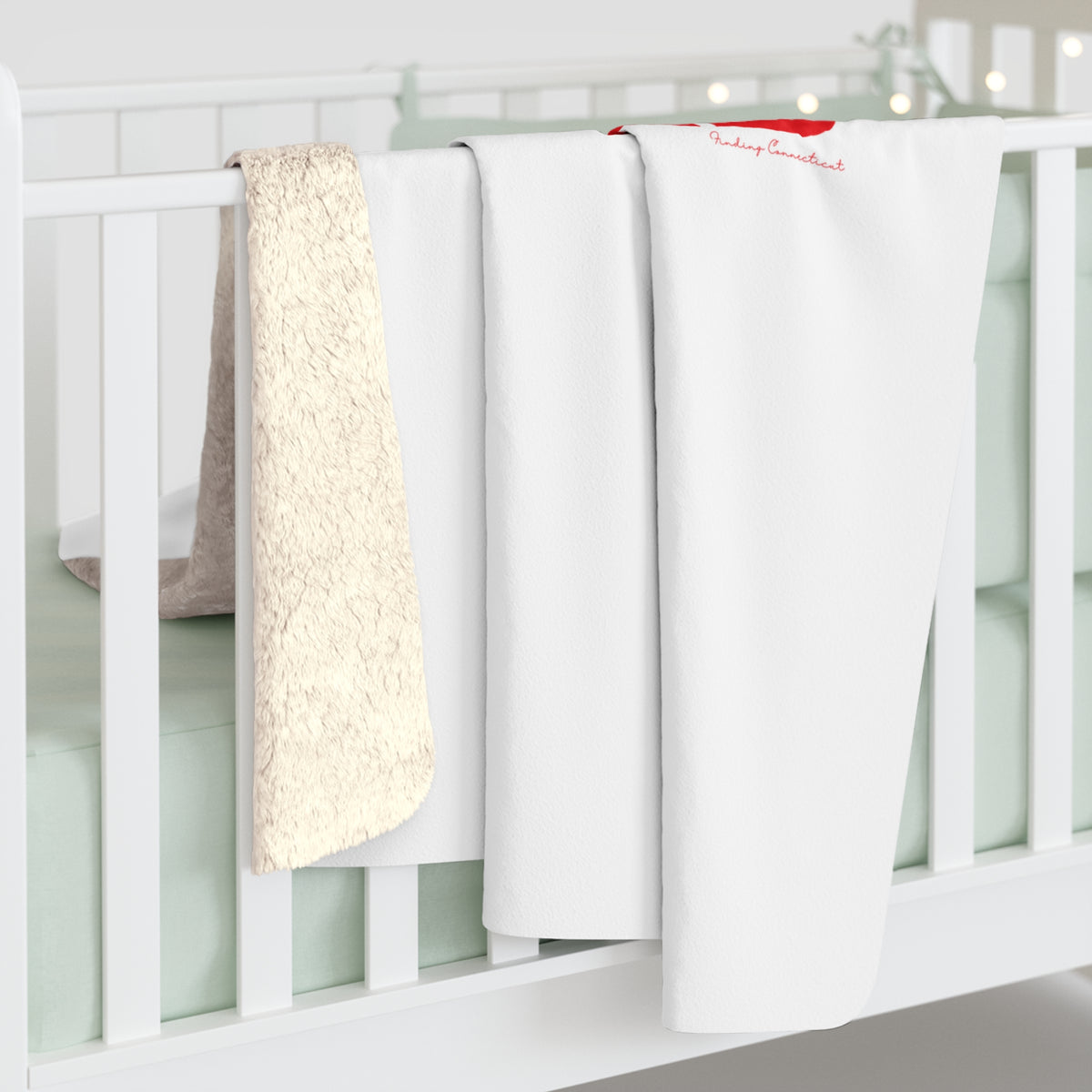 Love Fairfield Sherpa Fleece Blanket