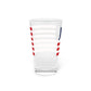 Tolland Connecticut Flag Pint Glass, 16oz