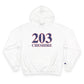 203 Cheshire Red White & Blue Champion Hoodie