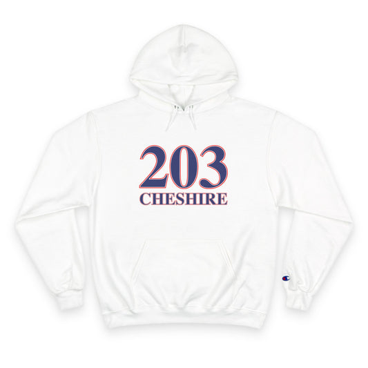 203 Cheshire Red White & Blue Champion Hoodie