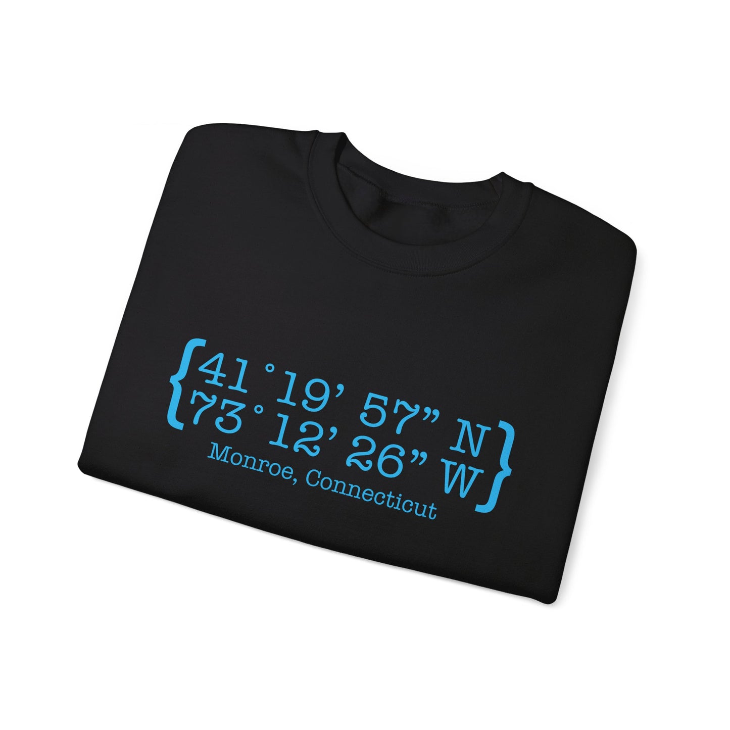 Monroe Coordinates Unisex Heavy Blend™ Crewneck Sweatshirt