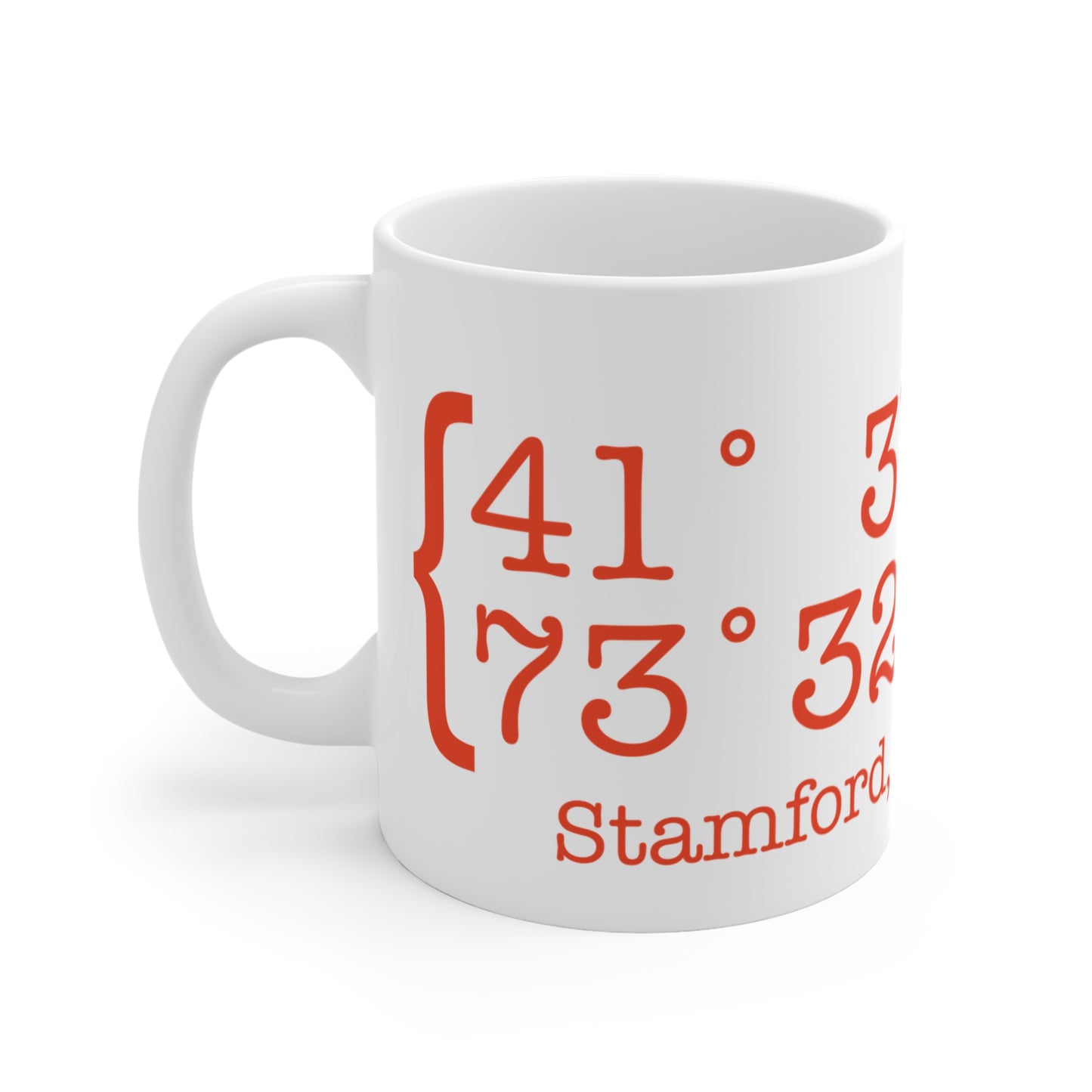 Stamford Coordinates Mug 11oz
