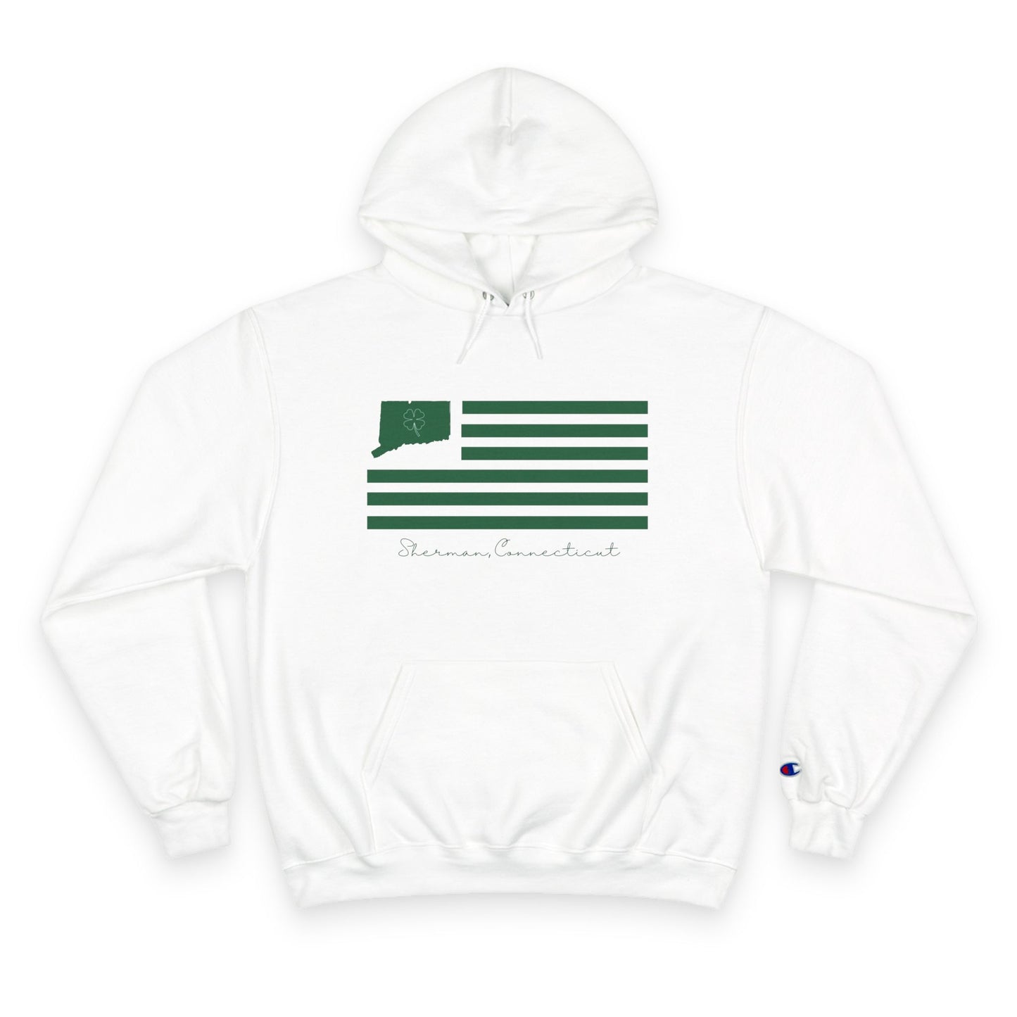 Sherman Connecticut St. Patrick’s Day Flag Champion Hoodie