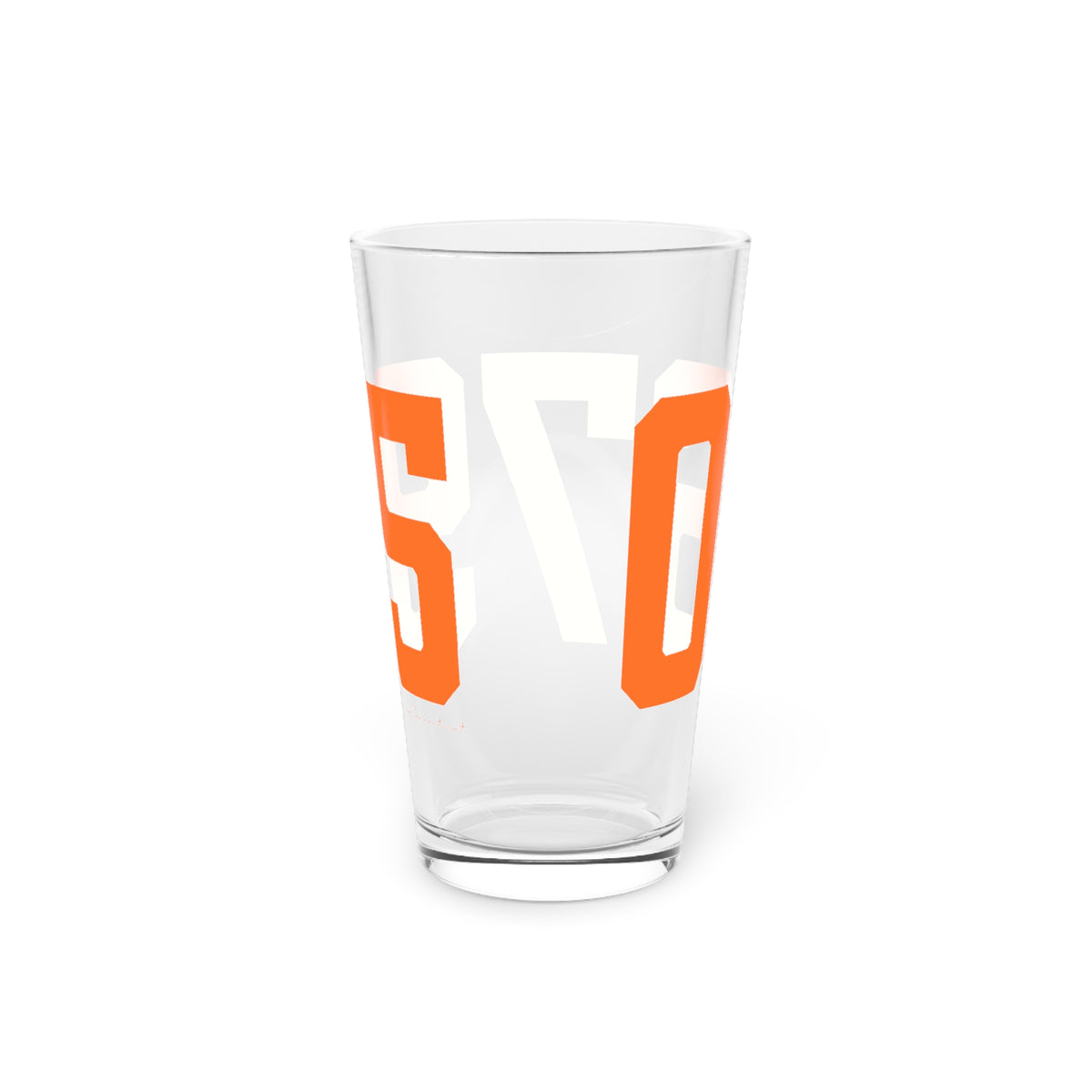 06795 Watertown Connecticut Zip Code Pint Glass, 16oz