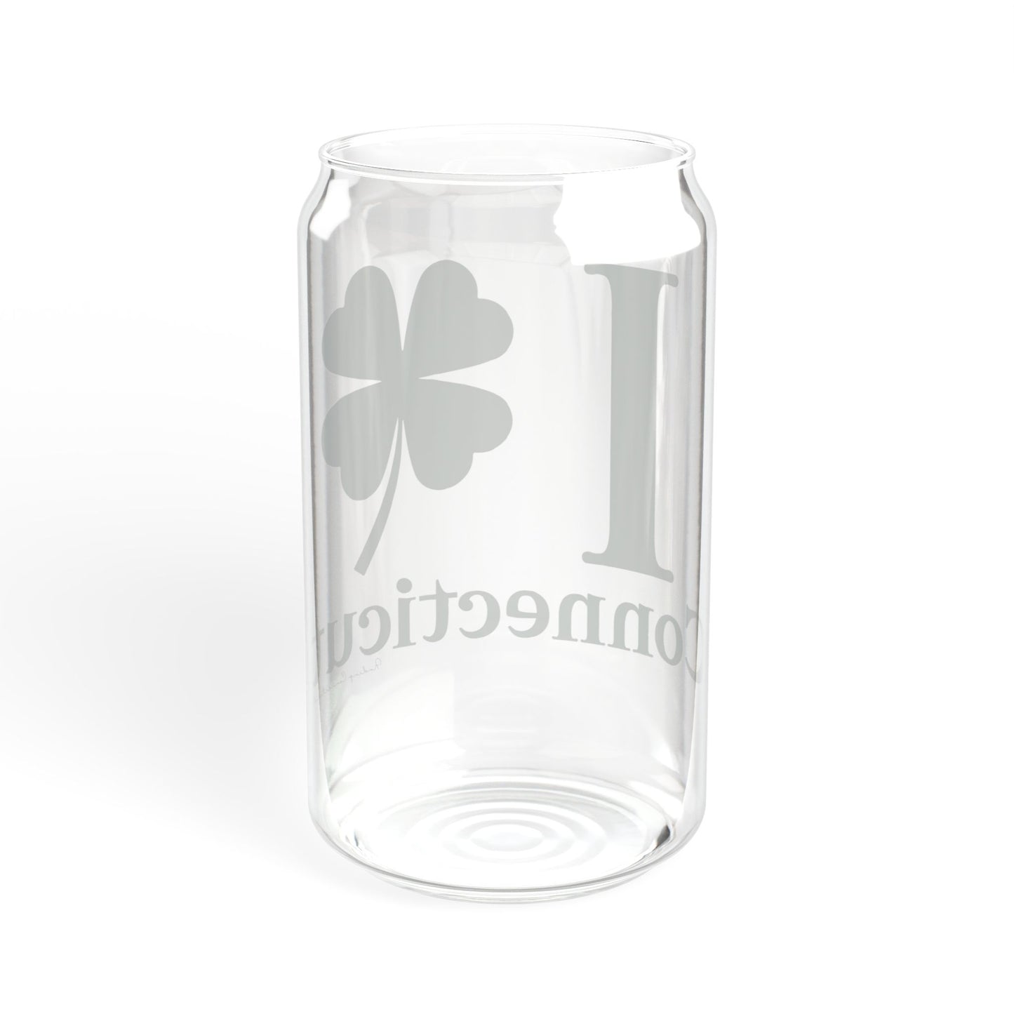 I Clover Connecticut Sipper Glass, 16oz