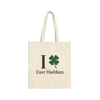 I Clover East Haddam Cotton Canvas Tote Bag
