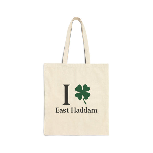 I Clover East Haddam Cotton Canvas Tote Bag