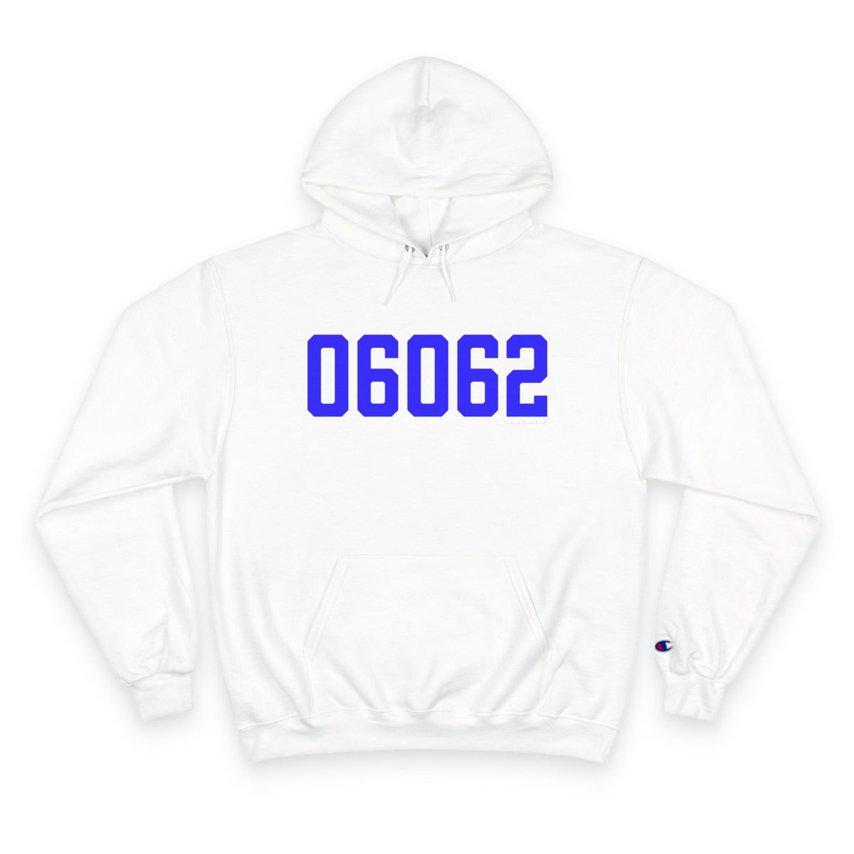 06062 Plainville Connecticut Zip Code Champion Hoodie