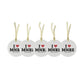 I Heart MNRE Glass Ornaments