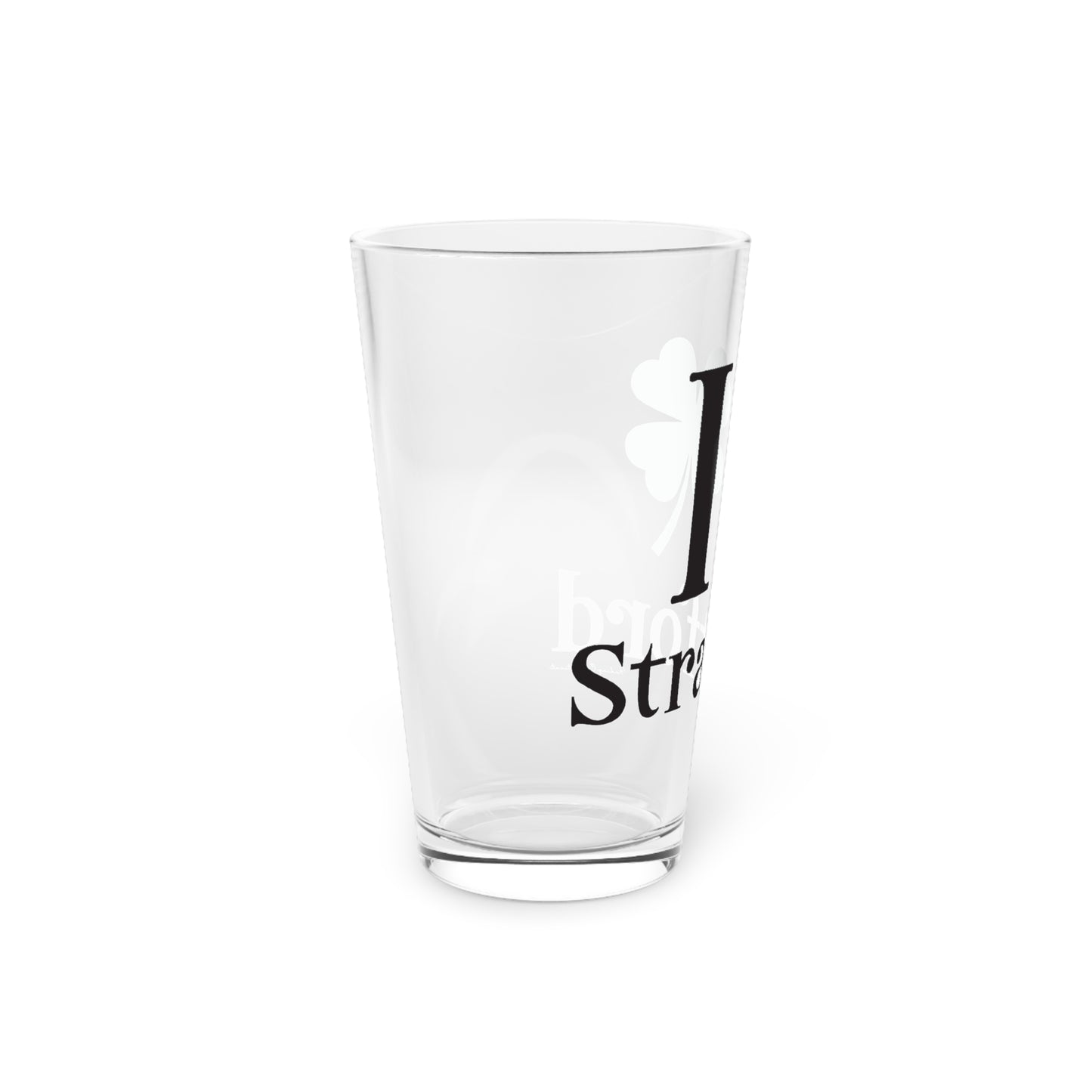 I Clover Stratford Pint Glass, 16oz