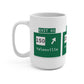 Vintage WCP Exit 65 Sign Mug 15oz