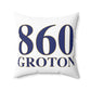 860 Groton Spun Polyester Square Pillow