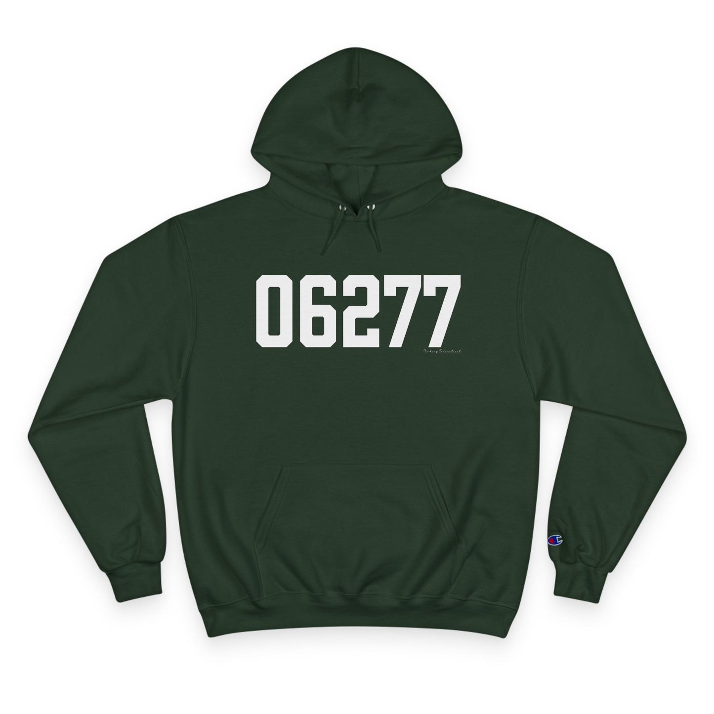 06277 Thompson CT Zip Code Champion Hoodie