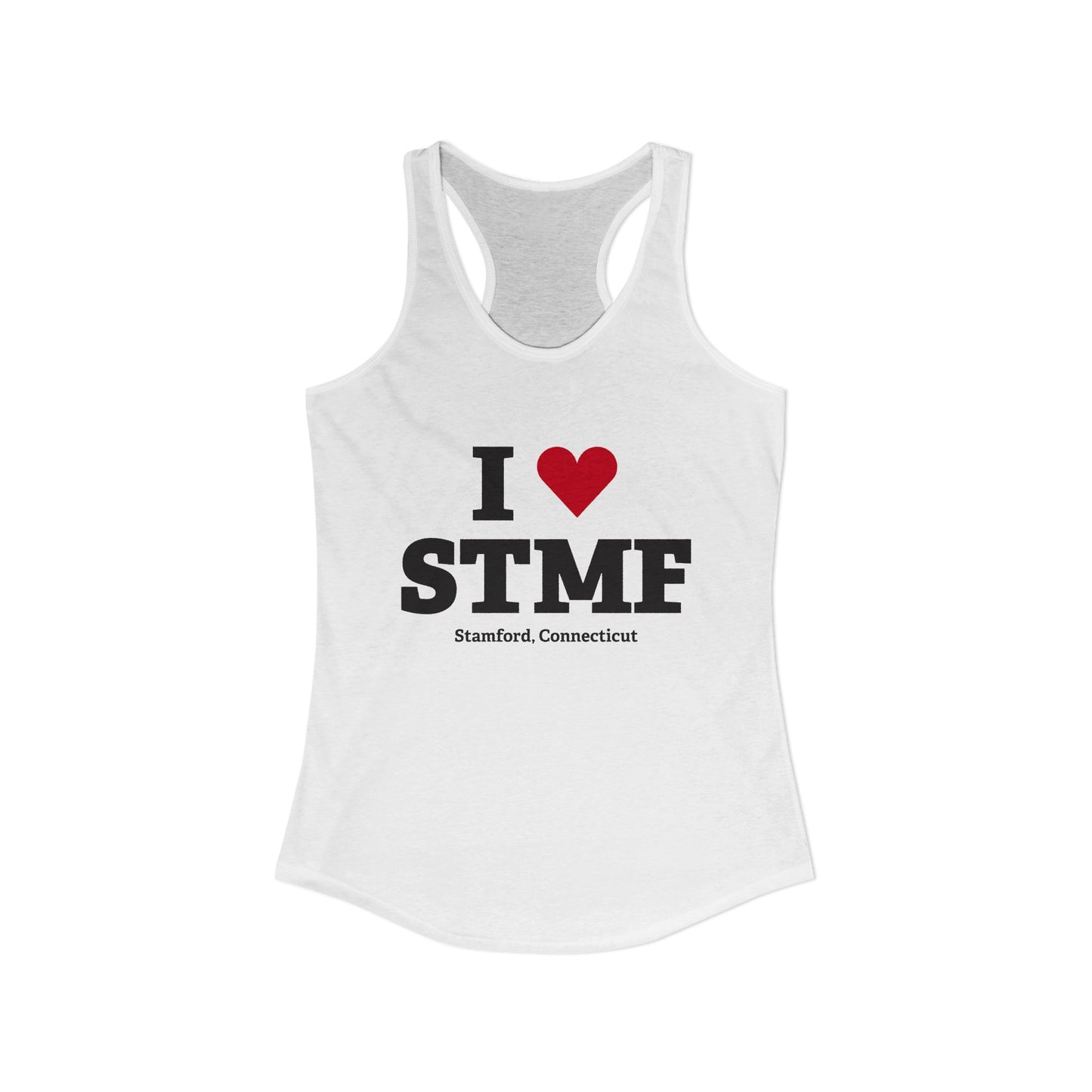 I Heart STMF Women's Ideal Racerback Tank Top