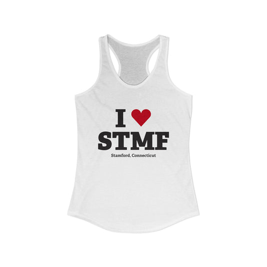 I Heart STMF Women's Ideal Racerback Tank Top