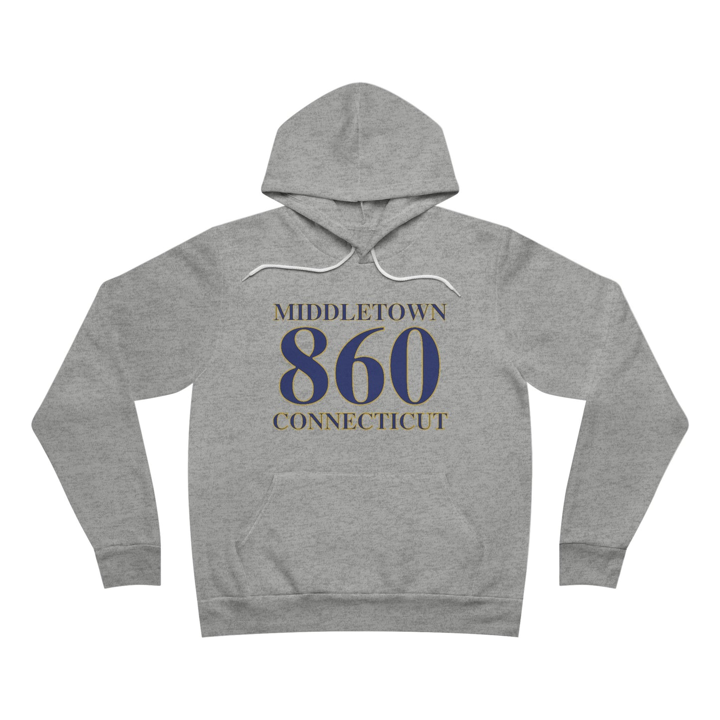 Middletown 860 Connecticut Unisex Sponge Fleece Pullover Hoodie