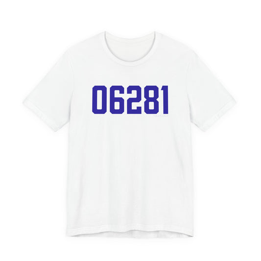06281 Woodstock Connecticut Zip Code Unisex Jersey Short Sleeve T-Shirt