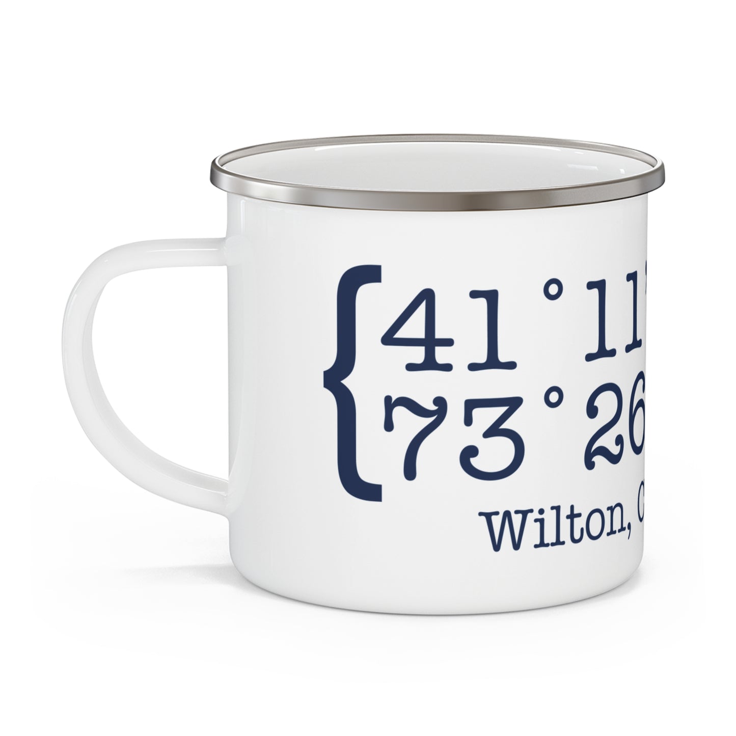 Wilton Coordinates Enamel Camping Mug