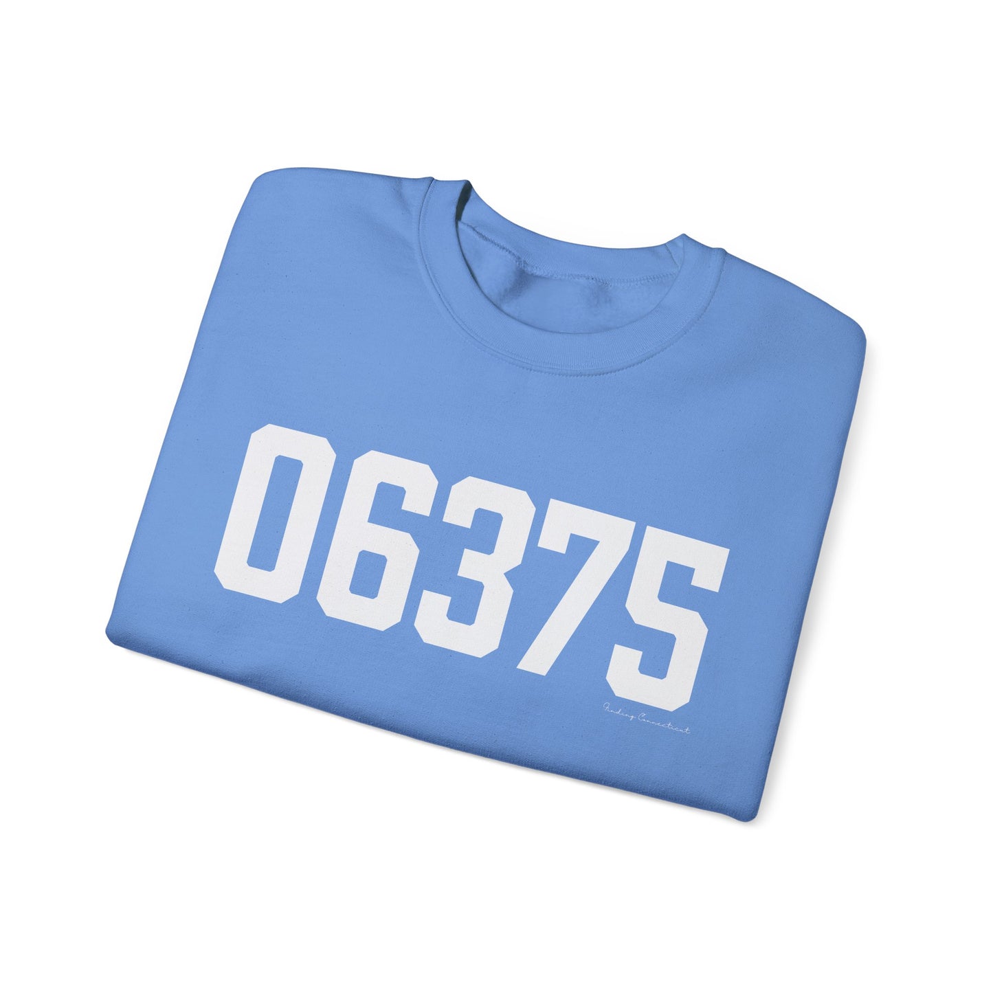 06375 - New London Connecticut Zip Code - Unisex Heavy Blend™ Crewneck Sweatshirt