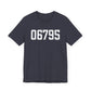 06795 - Watertown CT Zip Code Unisex Jersey Short Sleeve T-Shirt