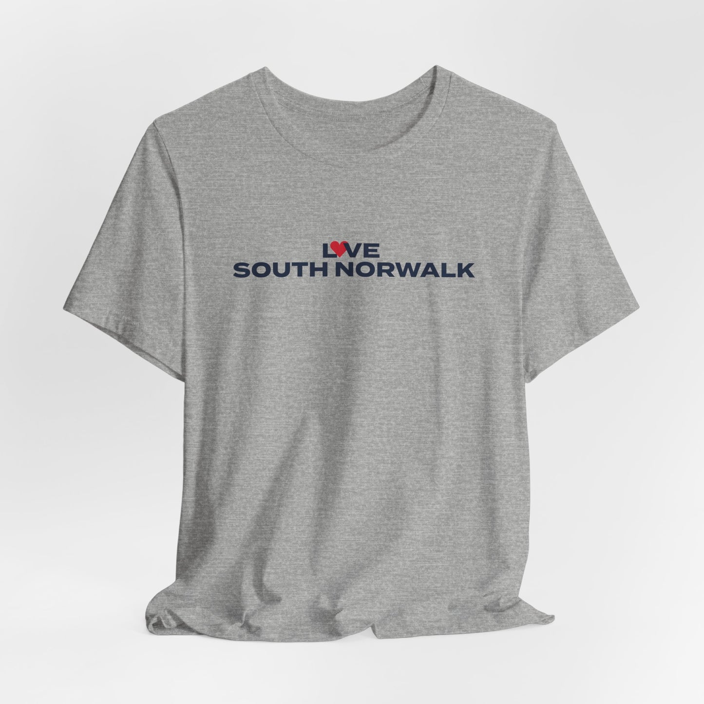 Love South Norwalk Unisex Jersey Short Sleeve T-Shirt