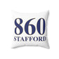 860 Stafford Spun Polyester Square Pillow