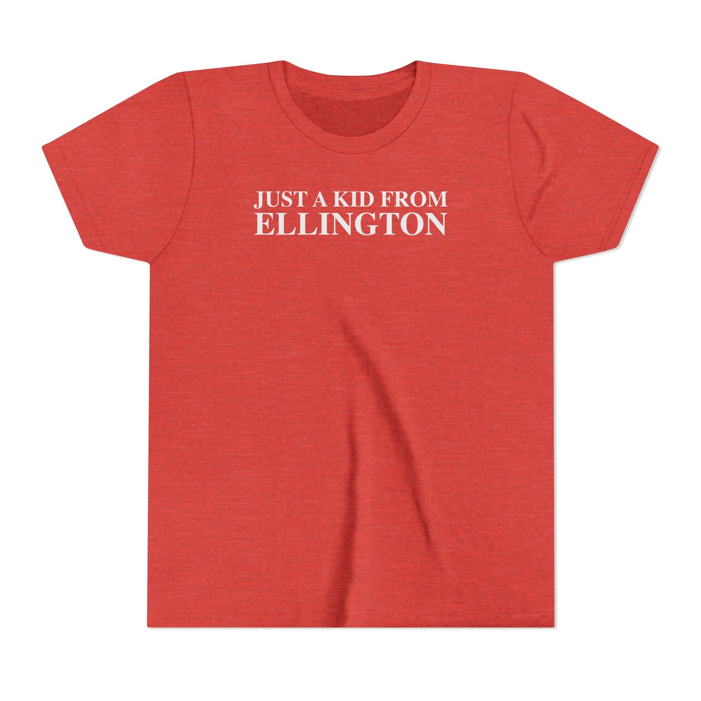 Just a kid from Ellington Youth Short Sleeve T-Shirt