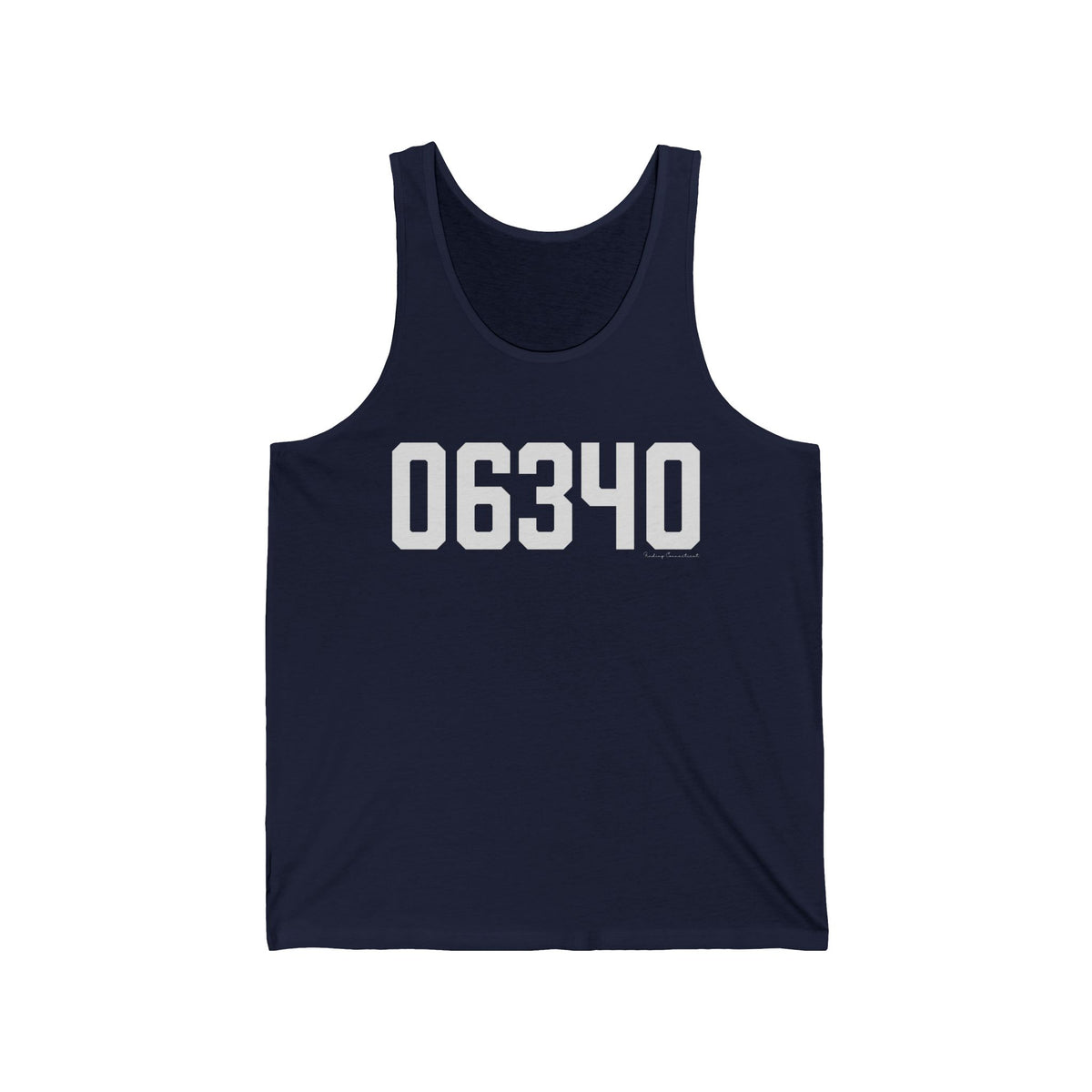06340 Groton CT Zip Code  Unisex Jersey Tank Top