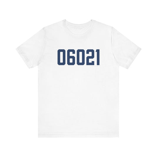 06021 Colebrook Connecticut Zip Code Unisex Jersey Short Sleeve T-Shirt