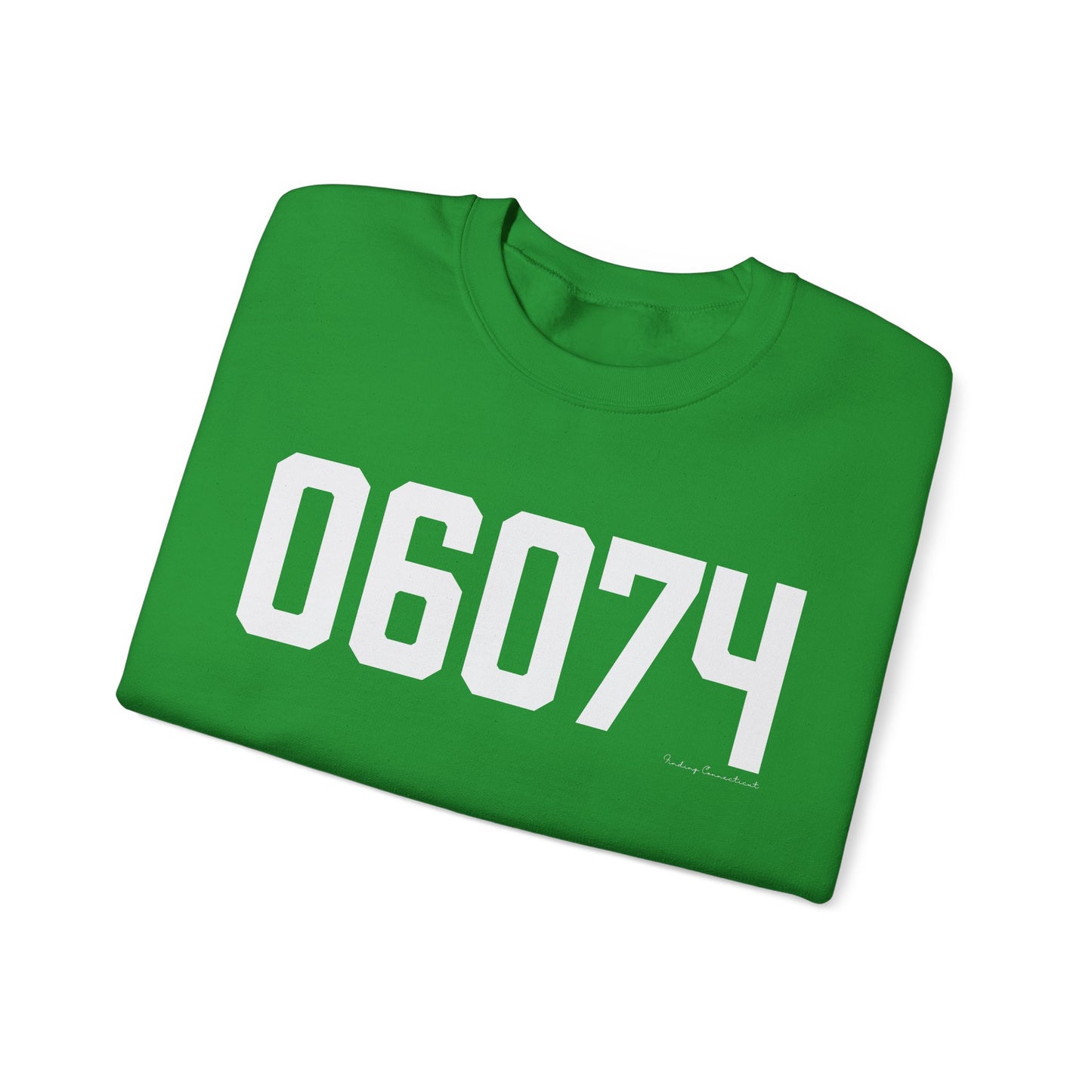 06074 - South Windsor CT Zip Code  Unisex Heavy Blend™ Crewneck Sweatshirt
