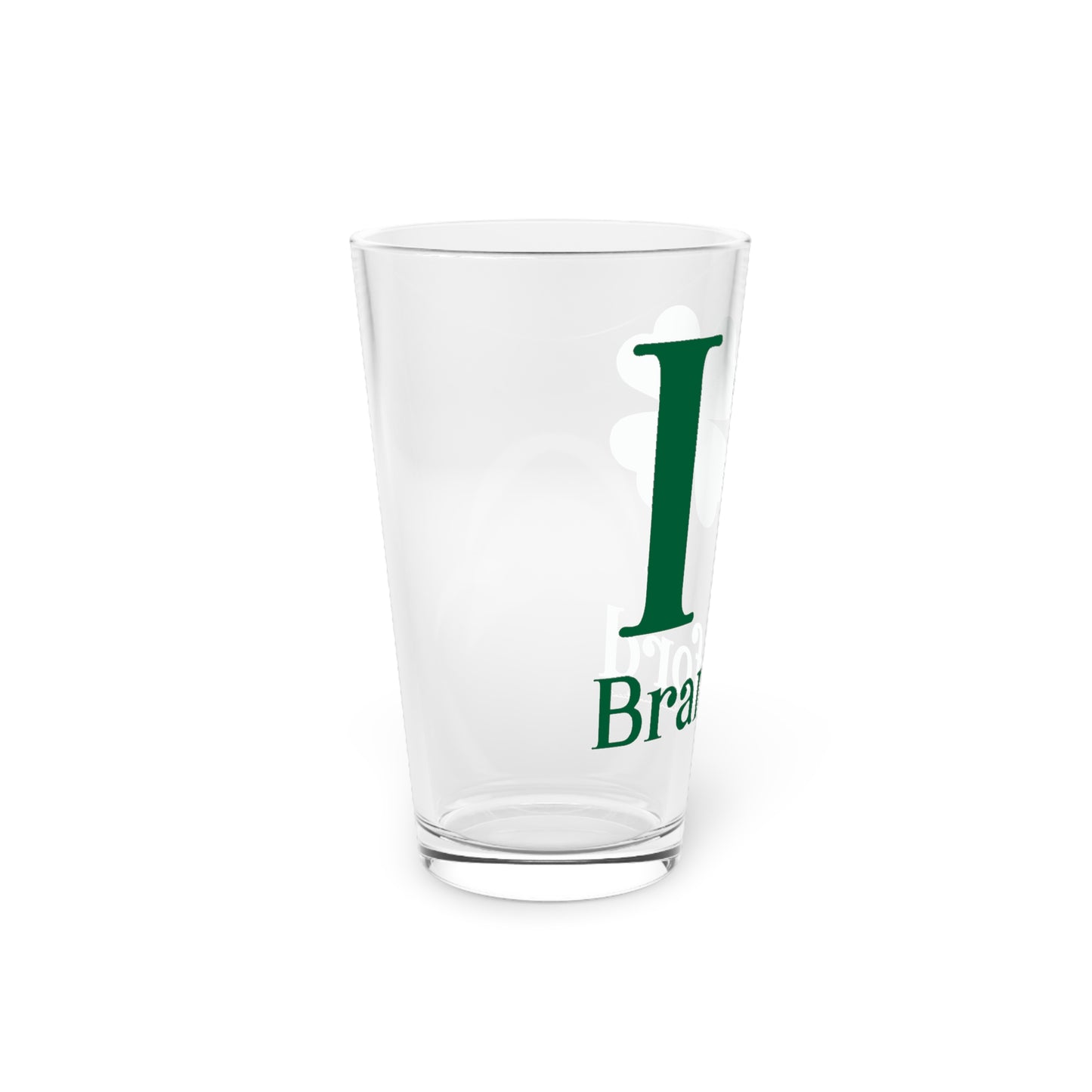 I Clover Branford Pint Glass, 16oz