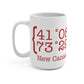 New Canaan Coordinates Mug 15oz