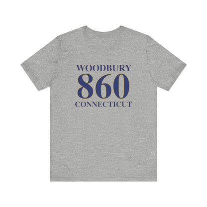Woodbury 860 Connecticut Unisex Jersey Short Sleeve T-Shirt