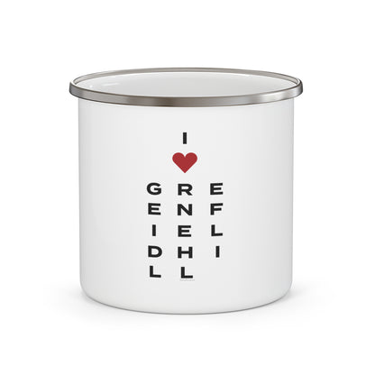 Greenfield Hill Vision Enamel Camping Mug