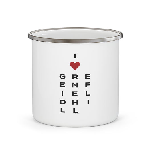 Greenfield Hill Vision Enamel Camping Mug
