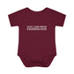 Just a kid from Stonington Infant Baby Rib Bodysuit
