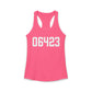 06423 East Haddam CT Zip Code Women's Ideal Racerback Tank Top