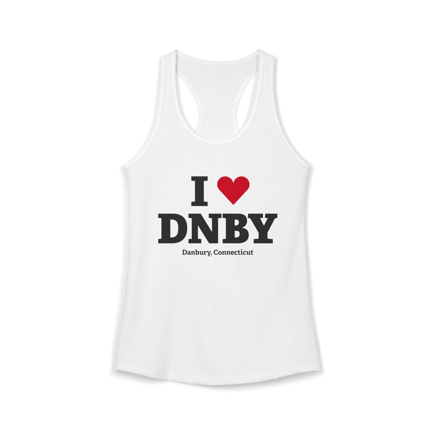 I Heart DNBY Women's Ideal Racerback Tank Top