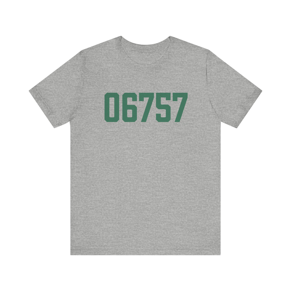 06757 Kent Connecticut Zip Code Unisex Jersey Short Sleeve T-Shirt