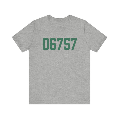 06757 Kent Connecticut Zip Code Unisex Jersey Short Sleeve T-Shirt