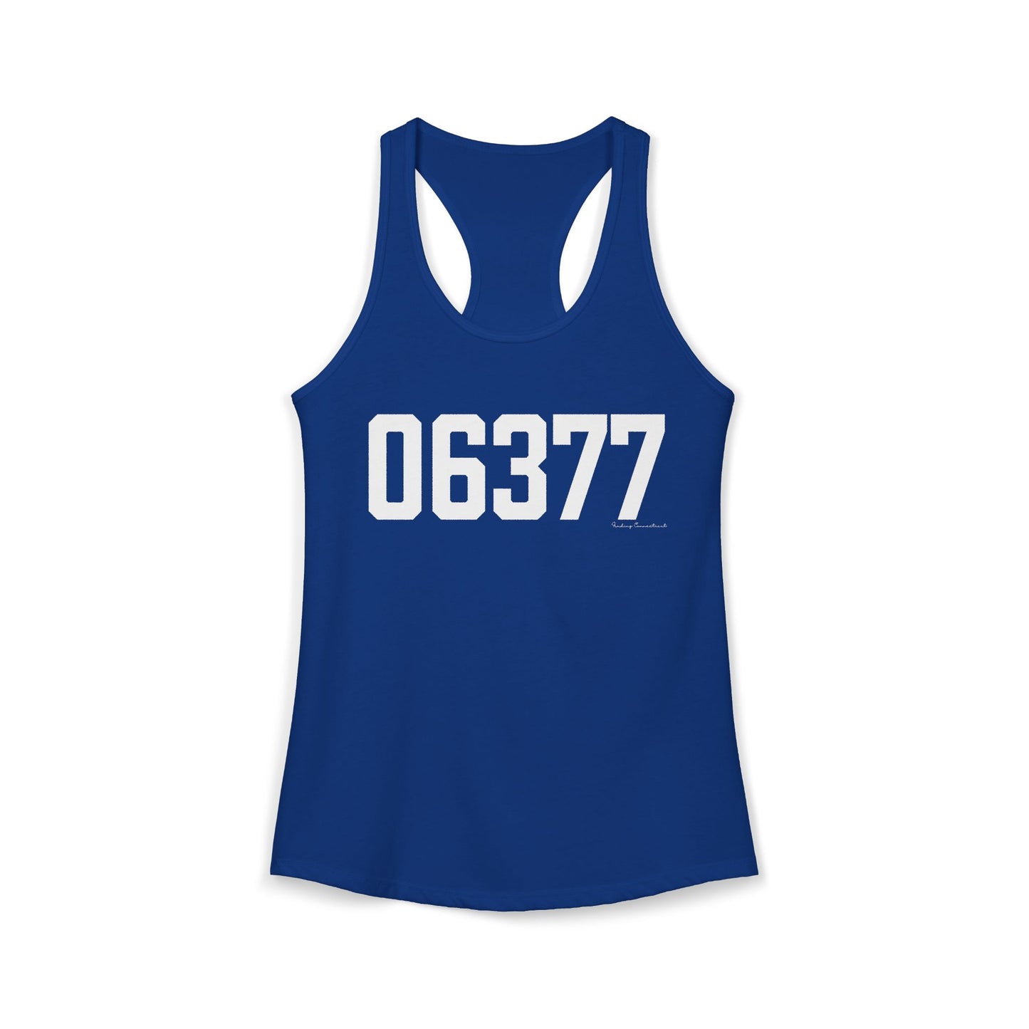 06377 Sterling CT Zip Code Women's Ideal Racerback Tank Top