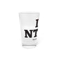 I Heart NTWN Pint Glass, 16oz