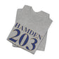 Hamden 203 Connecticut Unisex Jersey Short Sleeve Tee