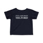 Just a kid from Milford Infant Fine Jersey T-Shirt
