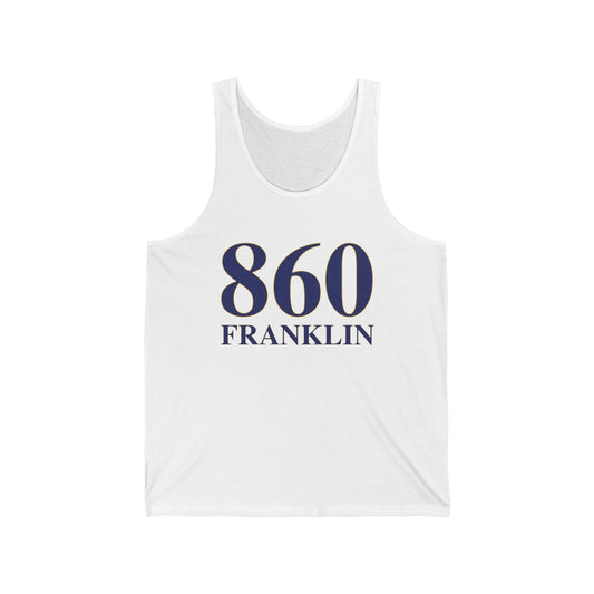 860 Franklin Unisex Jersey Tank Top