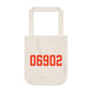 06902 Stamford Connecticut Zip Code Organic Canvas Tote Bag